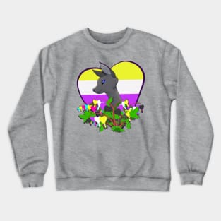 Nonbinary Crowfeather Crewneck Sweatshirt